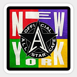 All Star Cafe - New York Sticker